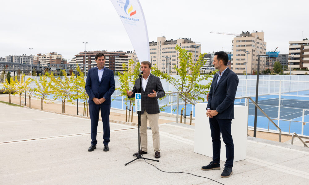 Tres Cantos inaugura pistas exteriores Centro Deportivo Parque Norte