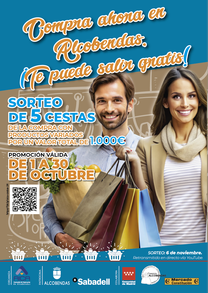 Compra ahora en Alcobendas, ¡te puede salir gratis!