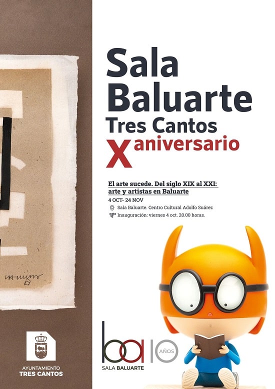 Sala Baluarte Tres Cantos celebra su X Aniversario en retrospectiva