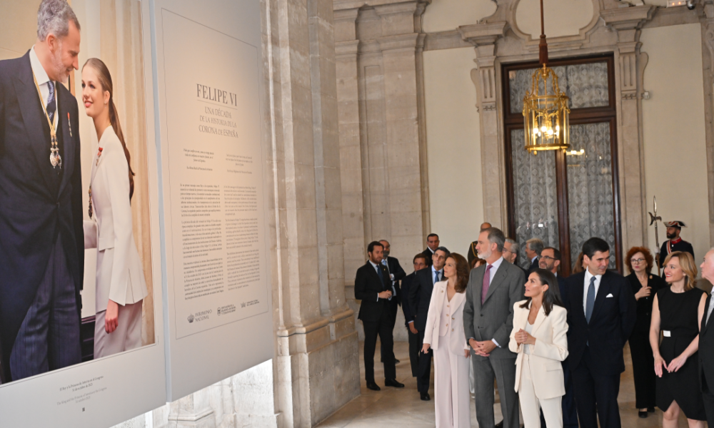 Palacio Real Madrid acoge exposición sobre el reinado de Felipe VI