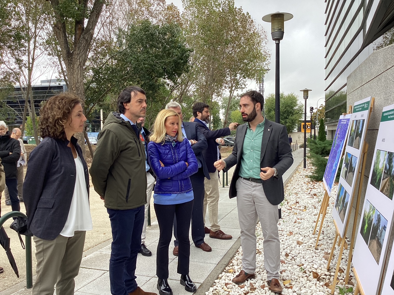 Nueva Senda Verde 1km en el arroyo de la Vega de Alcobendas