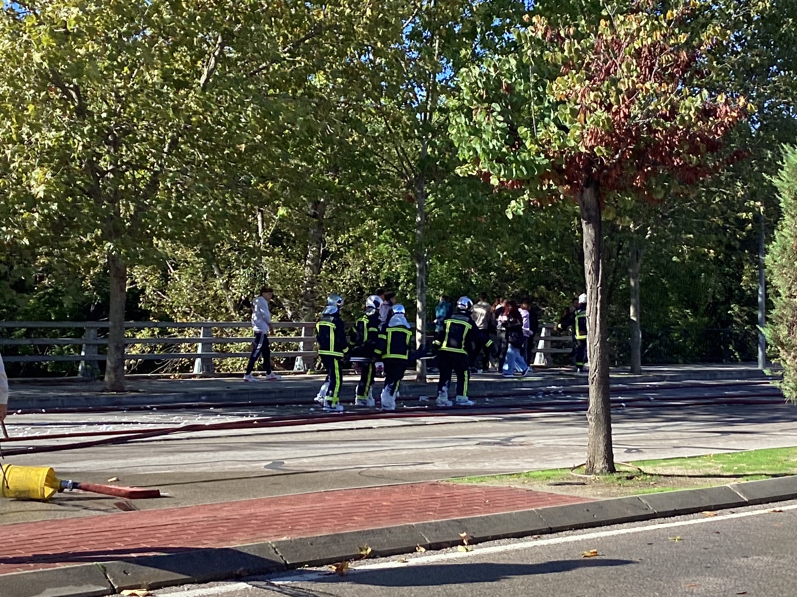 CAM despliega en Alcobendas primer simulacro Plan de Emergencias