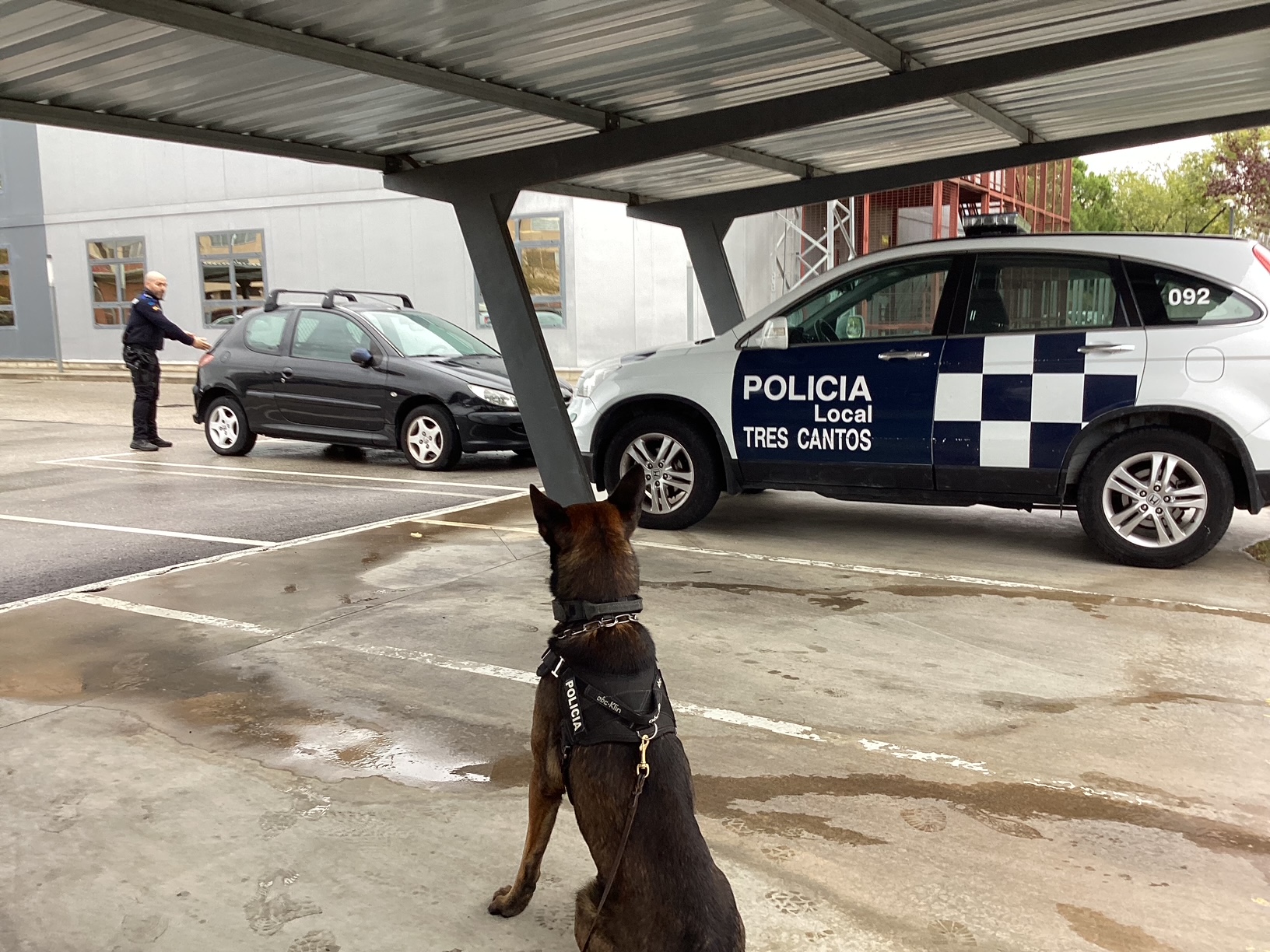 Policía Local Tres Cantos presenta las unidades Canina y Ciclista 