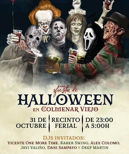 Jornadas Terror y noche DJs por Halloween en Colmenar Viejo