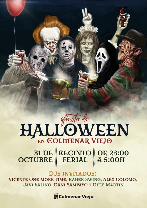 Jornadas Terror y noche DJs por Halloween en Colmenar Viejo