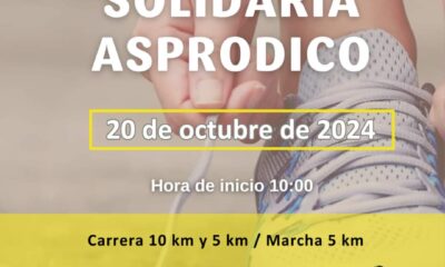 Inscripción VI Carrera Solidaria ASPRODICO Colmenar Viejo