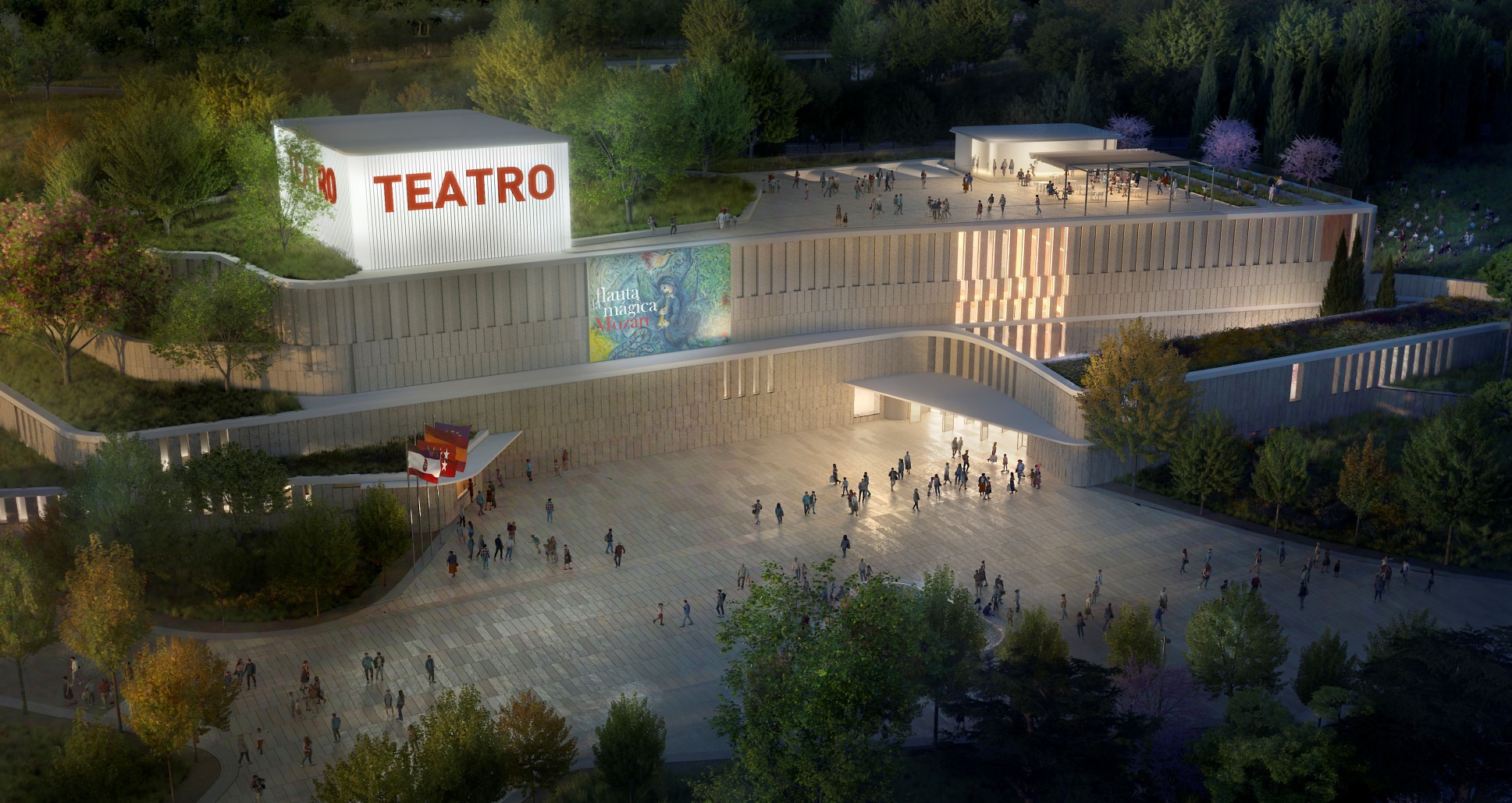 Tres Cantos invertirá 11,5M€ Teatro Paraninfo en Zona Norte