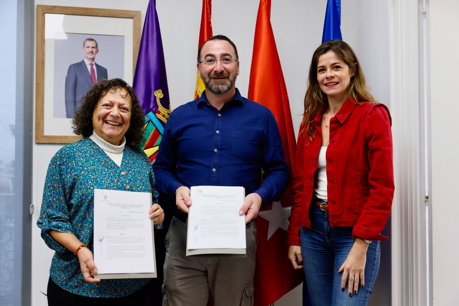  Colmenar Viejo firma un convenio con la Asociación de Amigos del Pueblo Saharaui