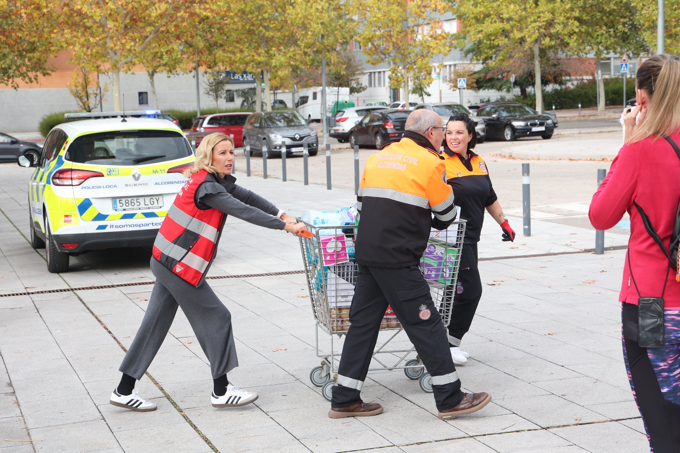 12000 vecinos de Alcobendas donan 270 toneladas de ayuda para los afectados por la dana