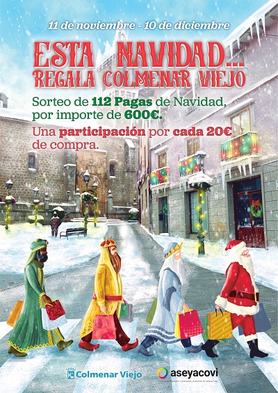 Arranca campaña "Pagas de Navidad" comercio local de Colmenar Viejo