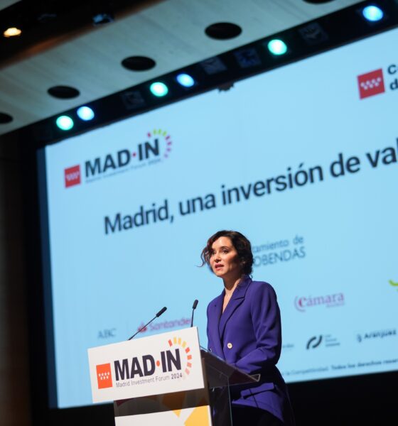 Díaz Ayuso inaugura en Alcobendas Madrid Investment Forum 2024