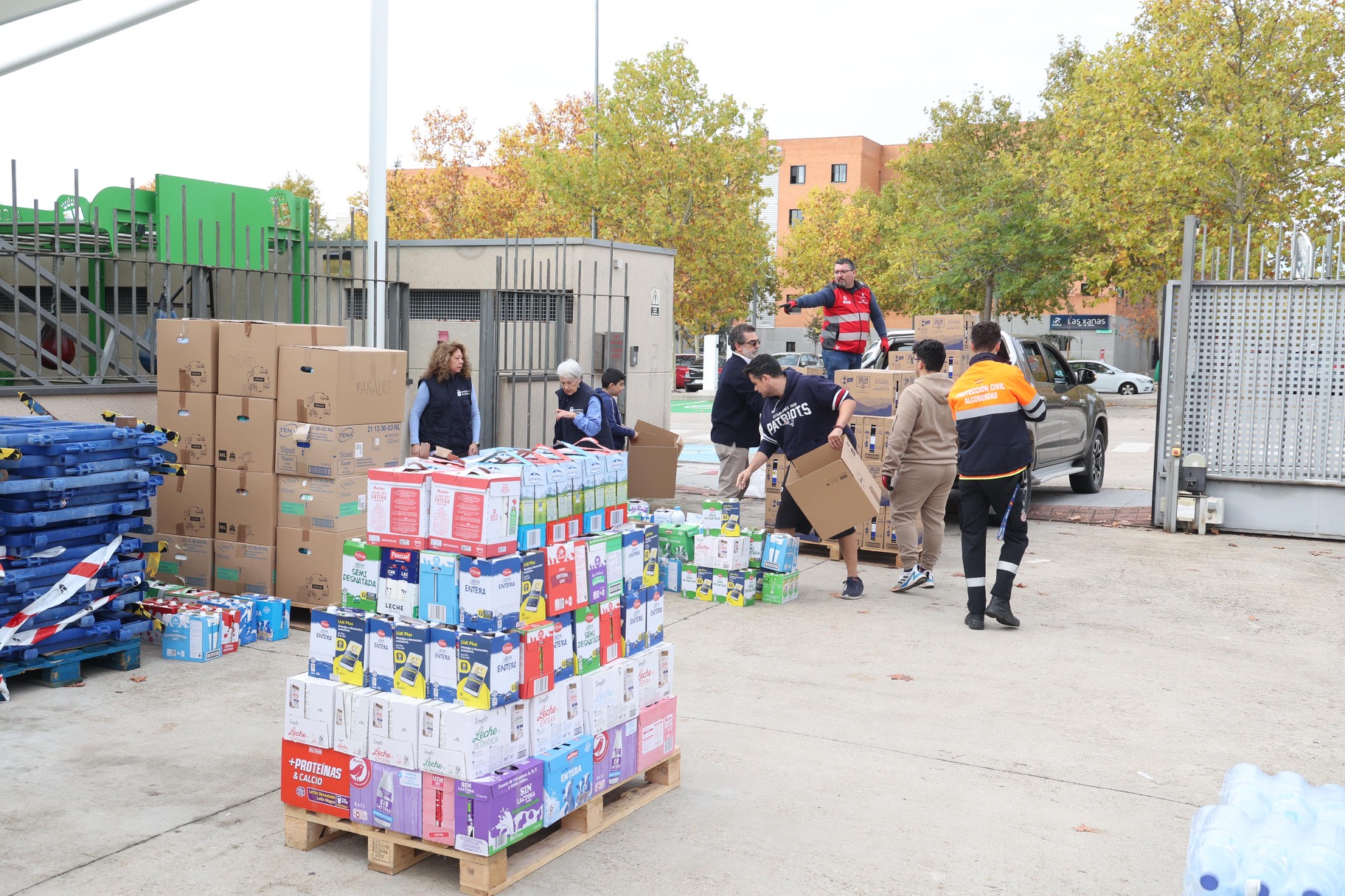 Alcobendas solidaria con los afectados por la DANA en Valencia