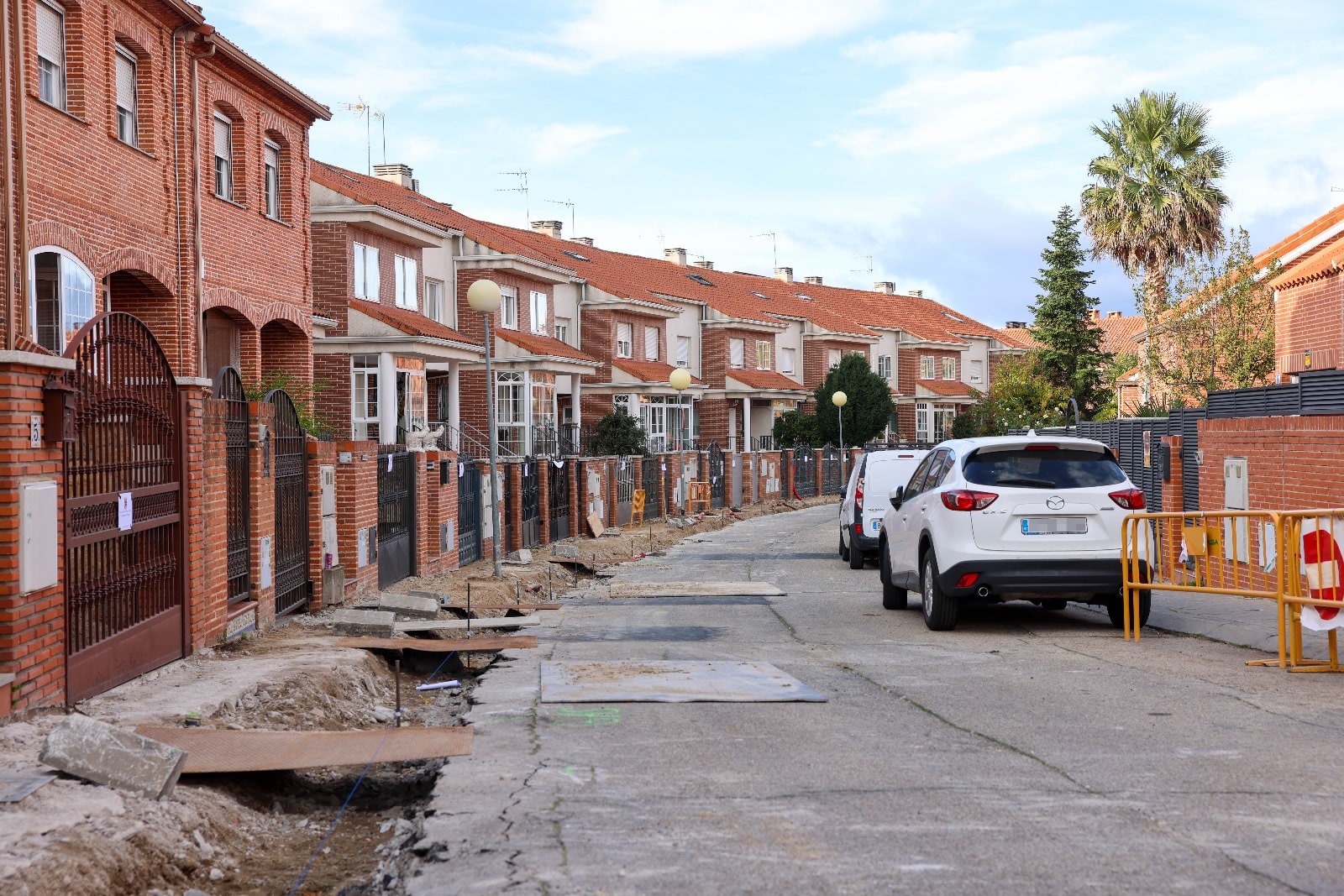 Colmenar Viejo inicia obras mejora en varias calles barrio Santa Teresa