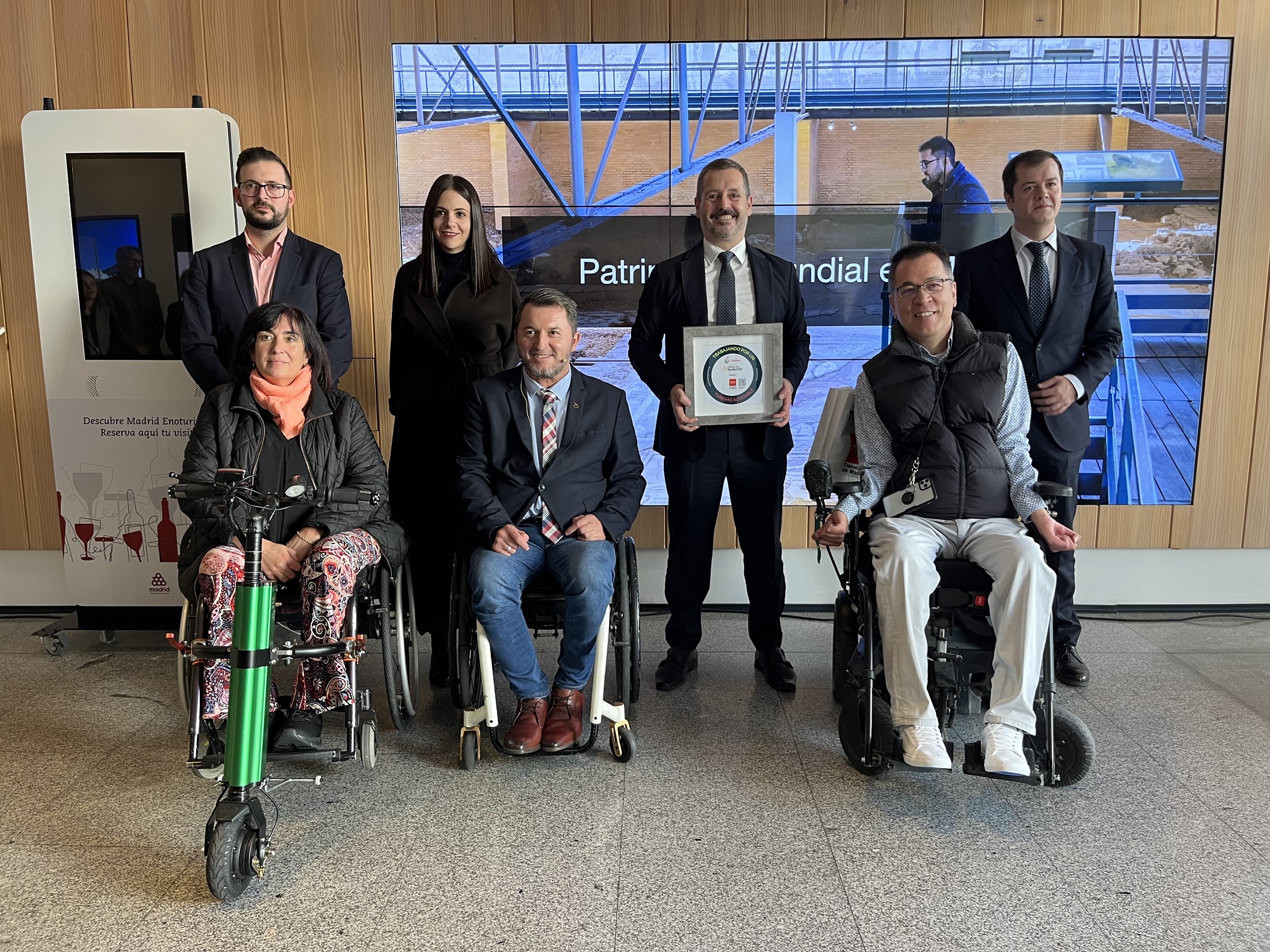 Comunidad Madrid reconocida por su contribución al turismo accesible