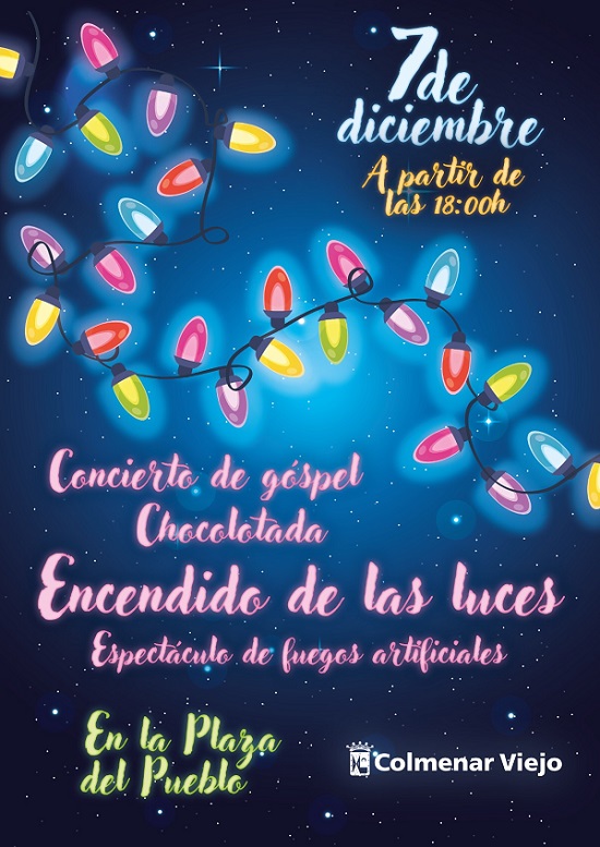 Teatro, magia, rastrillo y encendido luces Navidad este finde en Colmenar Viejo