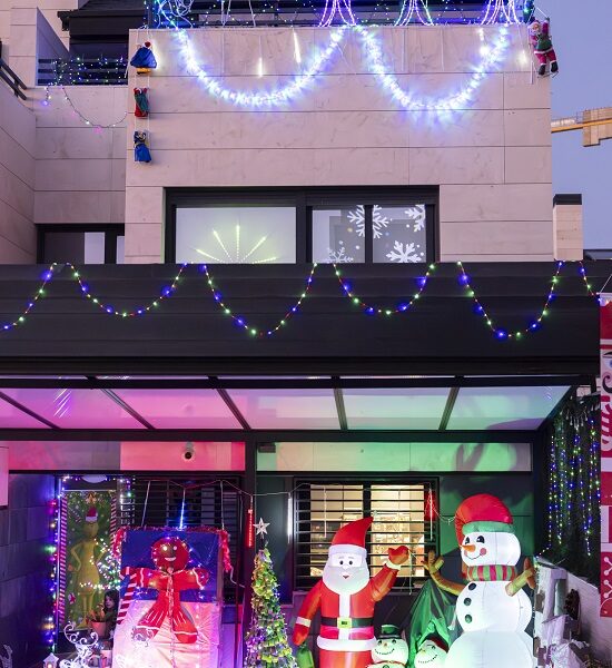 Concurso decoración Navidad en terrazas y balcones Tres Cantos