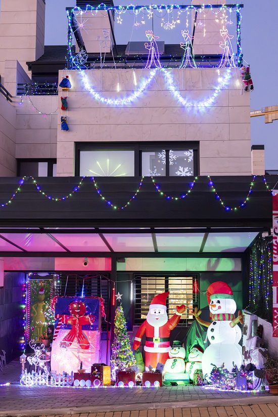 Concurso decoración Navidad en terrazas y balcones Tres Cantos