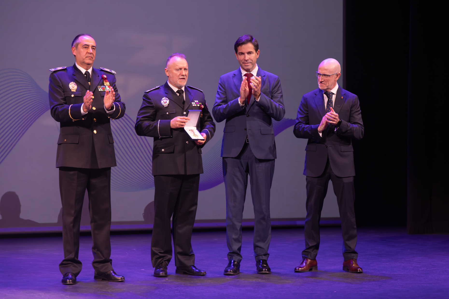 Premios y reconocimientos en la Gala Policía Local Tres Cantos 2024