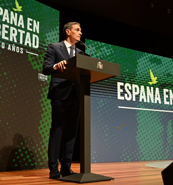 Pedro Sánchez preside acto inaugural "España en Libertad" en Museo Reina Sofía