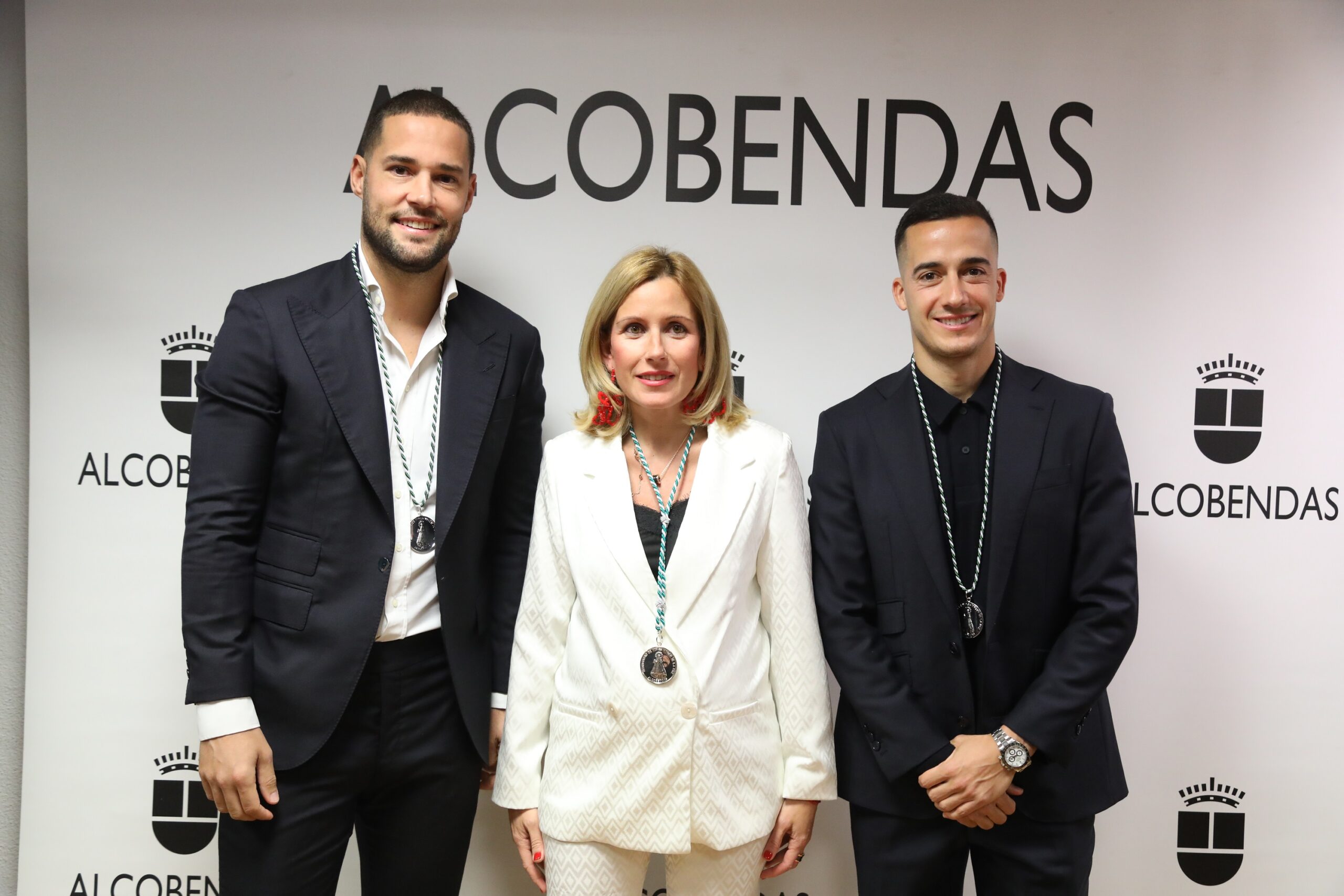 Lucas Vázquez y Mario Suárez, dos pregoneros de lujo, en las fiestas Virgen de la Paz Alcobendas