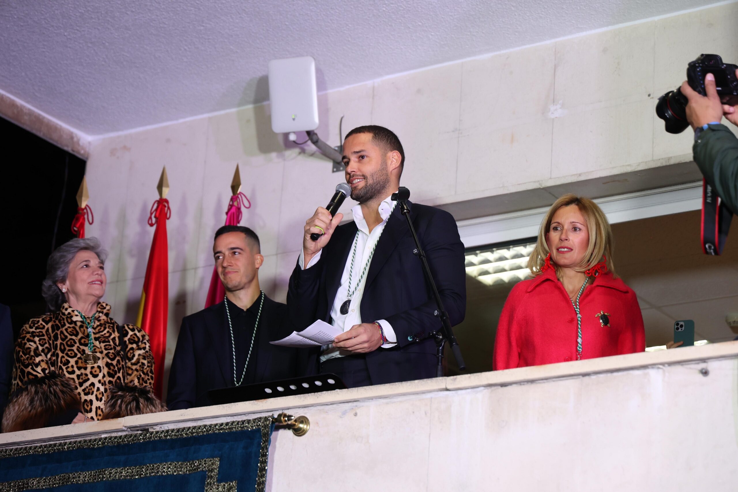 Lucas Vázquez y Mario Suárez, dos pregoneros de lujo, en las fiestas Virgen de la Paz Alcobendas