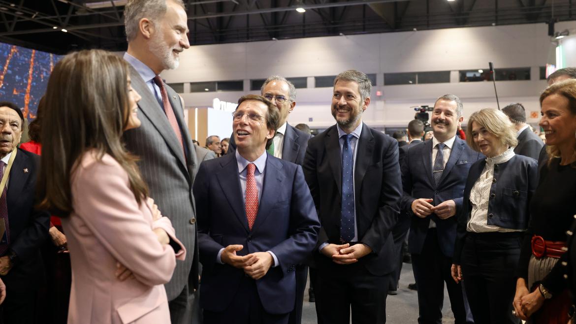 Comunidad Madrid participa en FITUR 2025 inaugurada hoy por SSMM los Reyes