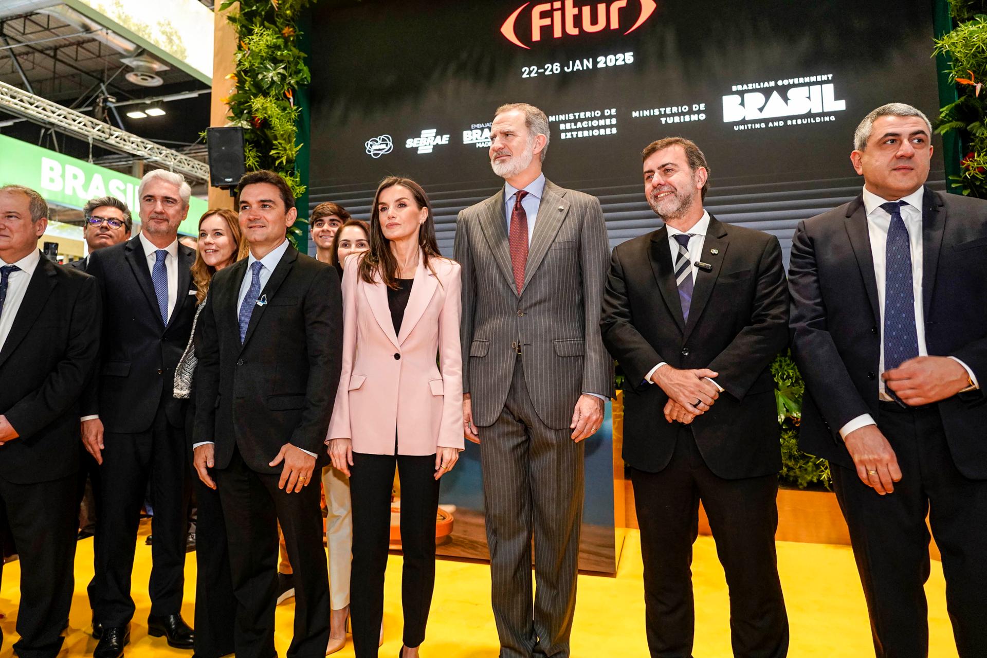 SS.MM. Los Reyes de España inauguran FITUR 2025