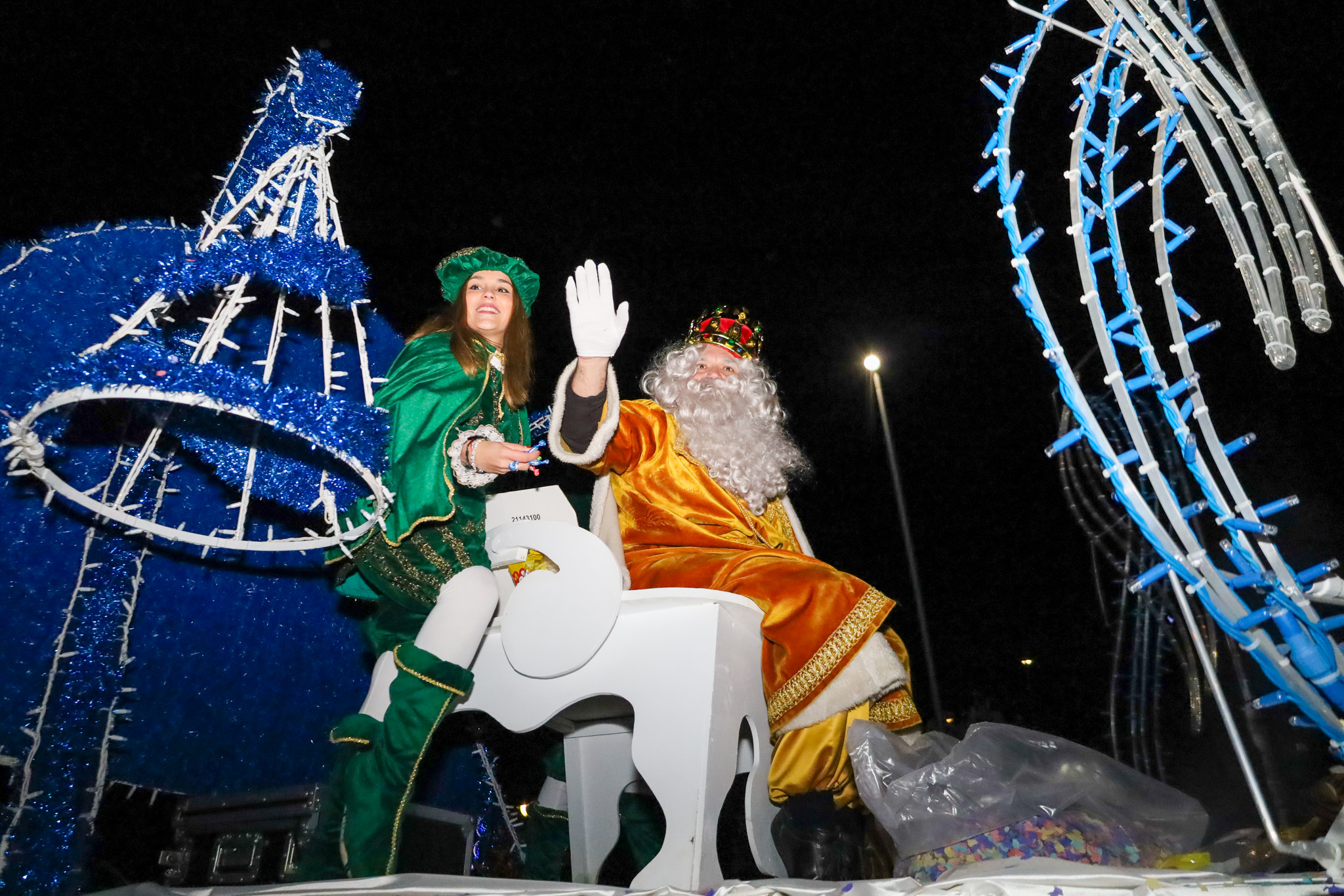 Todo preparado en Tres Cantos para recibir a los Reyes Magos