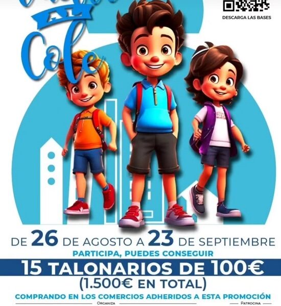 campaña “Vuelta al cole” de Alcobendas sortea 1.500 euros para comprar en el comercio local